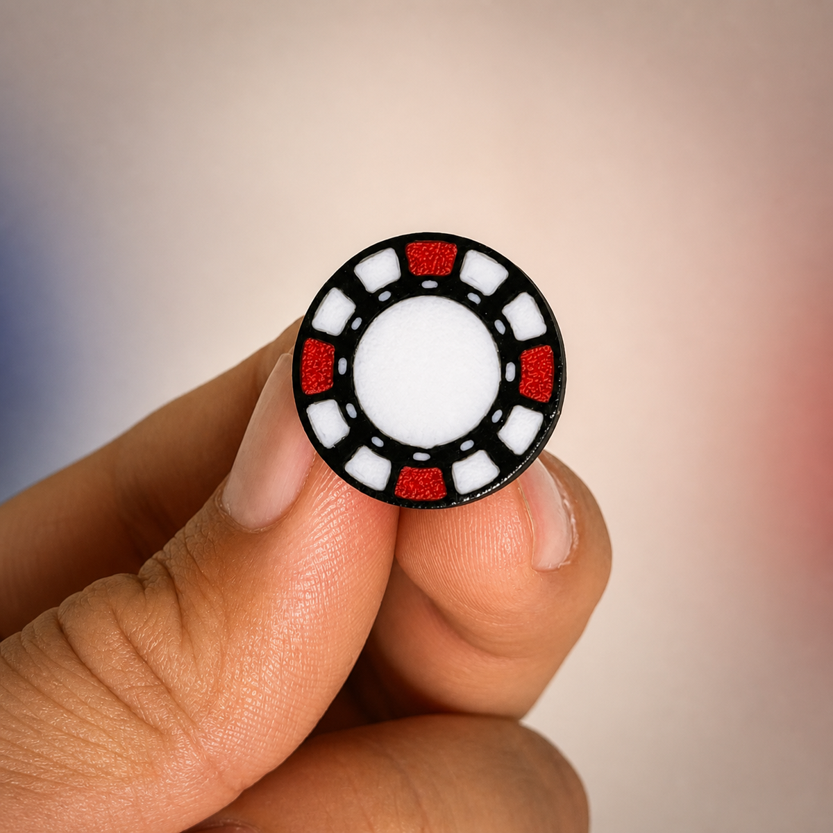 Poker Chip — Sneakpin para agujetas